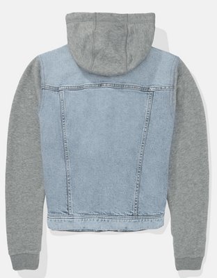 AE Strigid Classic Denim Sweatshirt Jacket