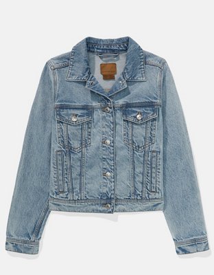 AE Chamarra de denim clásica