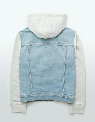 AE Hooded Denim Jacket