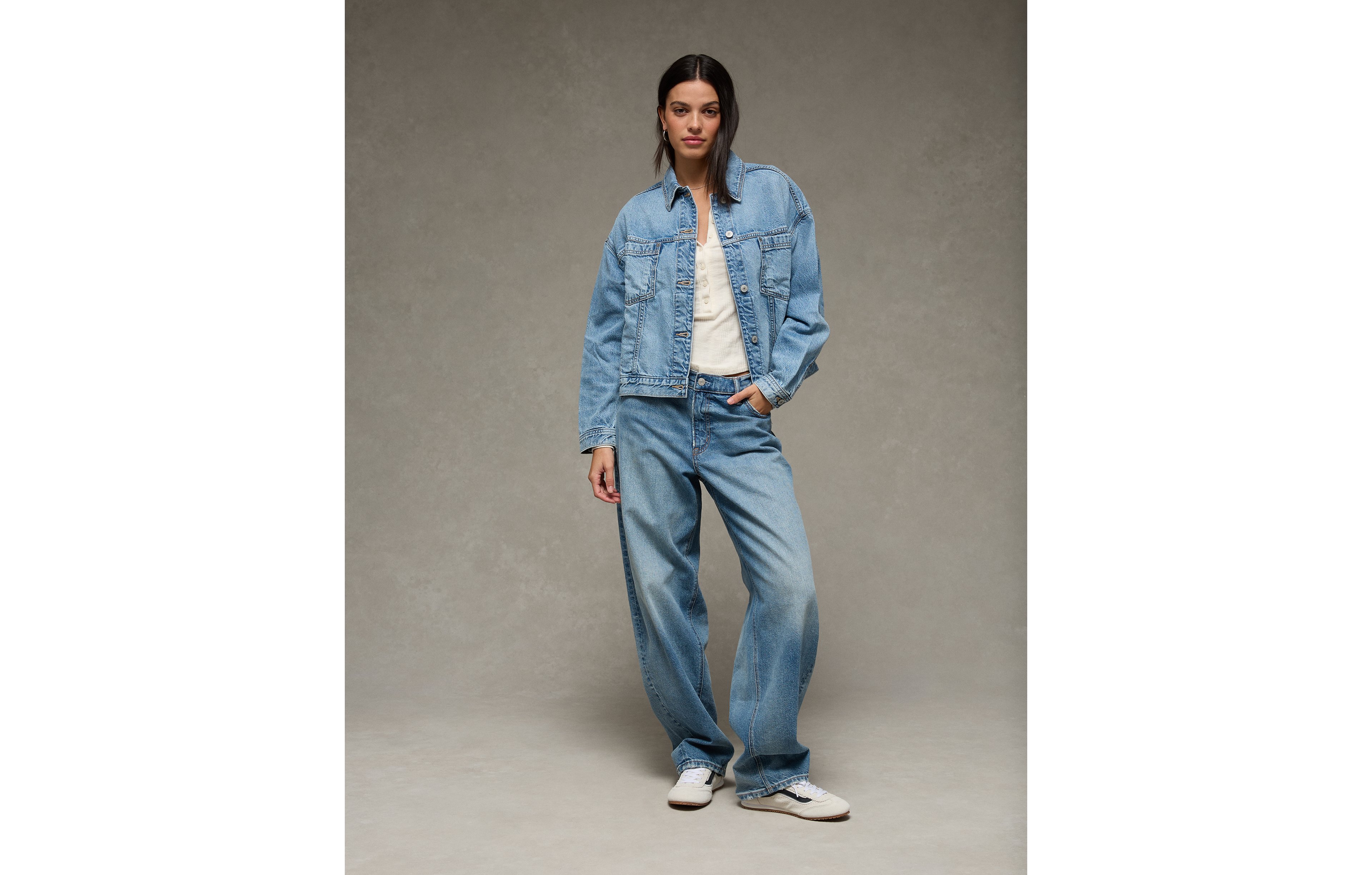 AE Swing Denim Jacket