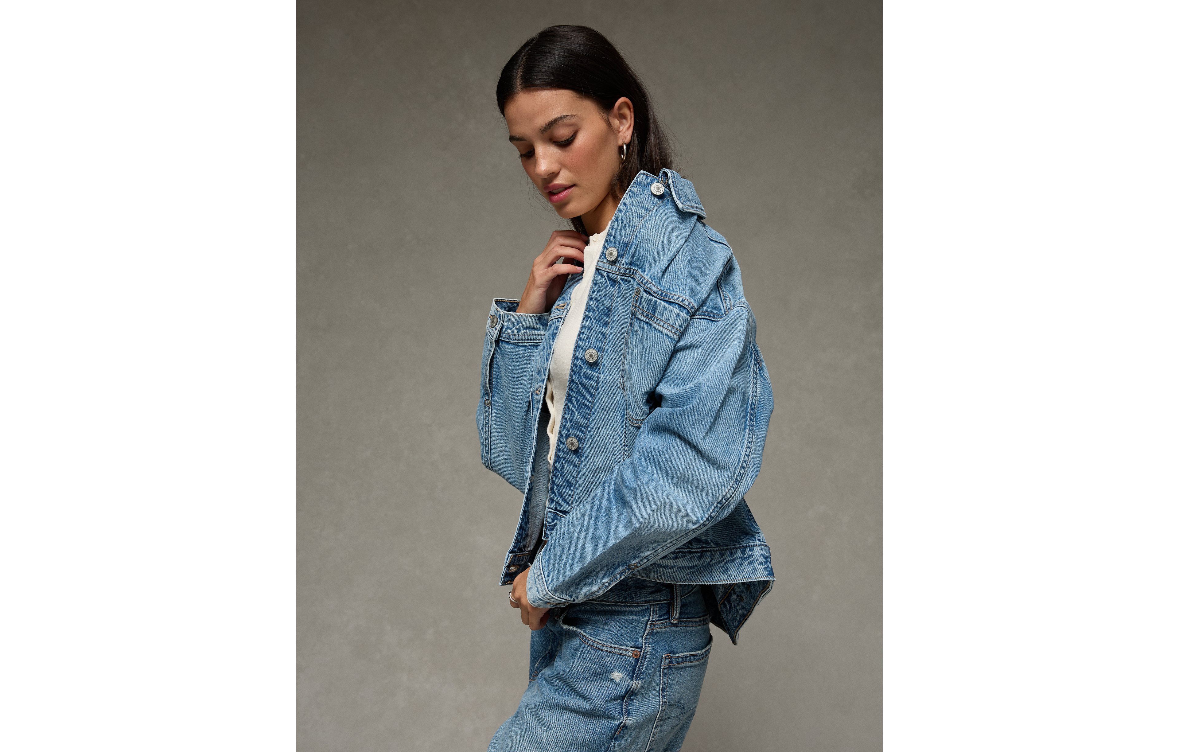 AE Swing Denim Jacket