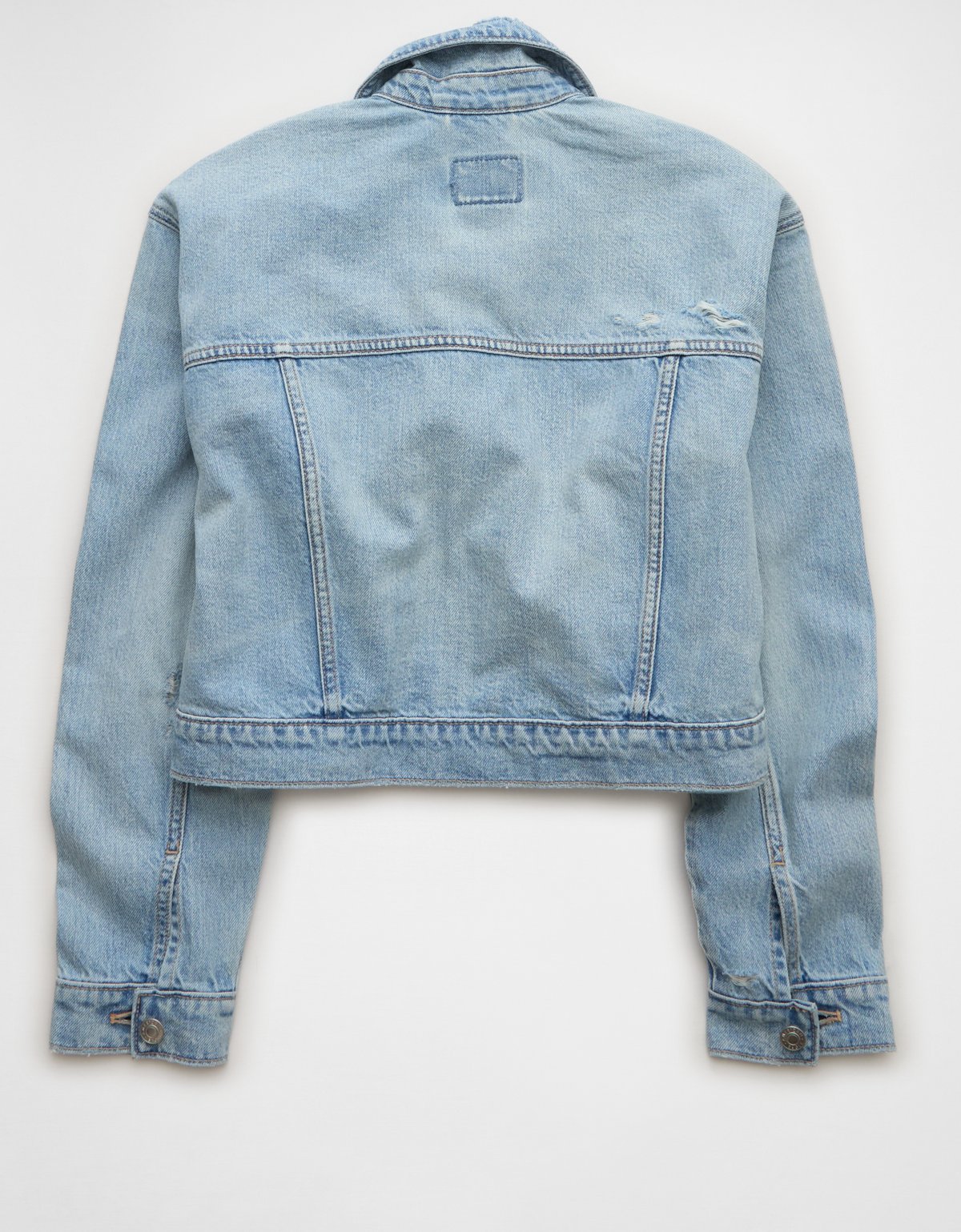 AE Cropped Denim Jacket - image 4