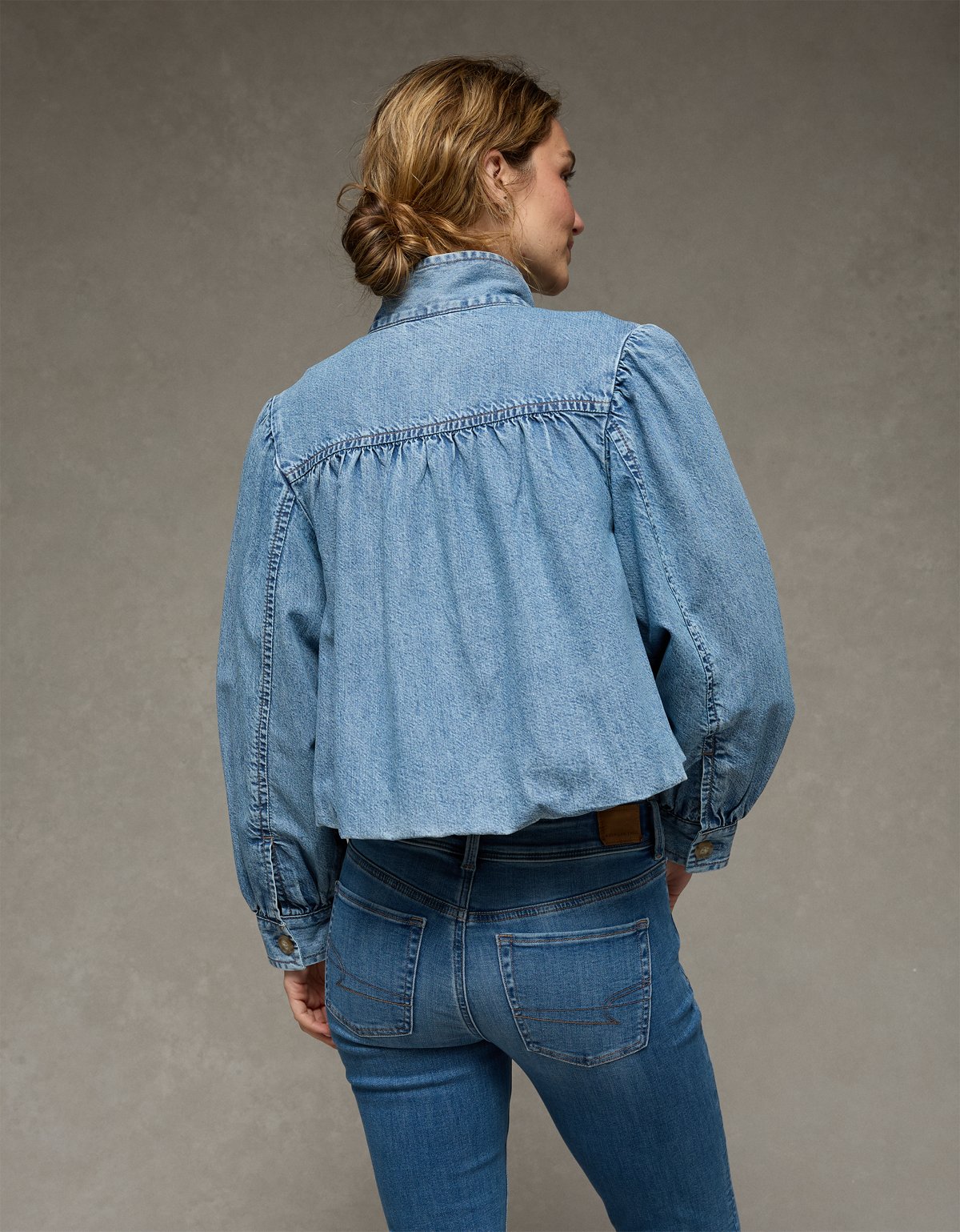 AE Denim Swing Jacket - image 2