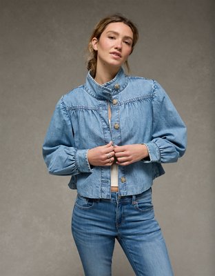 AE Denim Swing Jacket