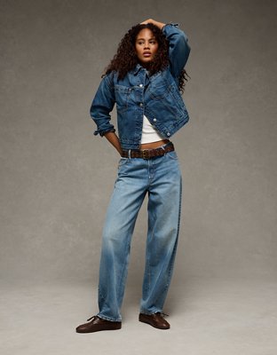 AE Swing Denim Jacket | American Eagle