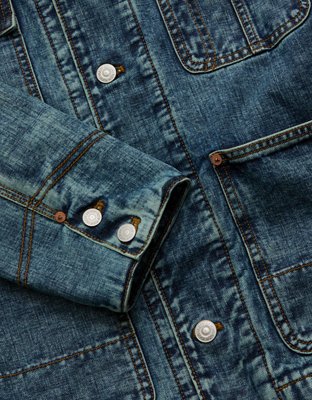 AE77 Premium Denim Barn Jacket