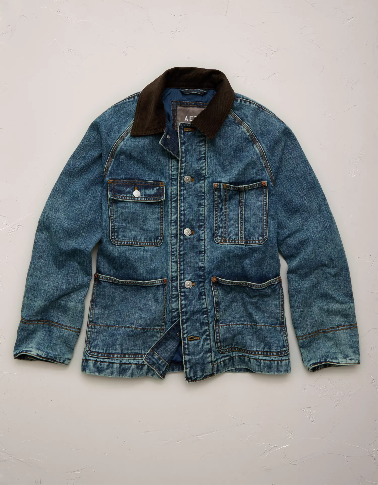AE77 Premium Denim Barn Jacket