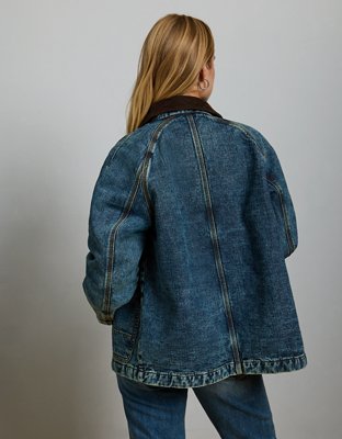 AE77 Premium Denim Barn Jacket