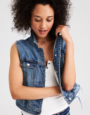 AE Denim Vest