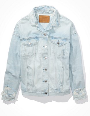 american eagle oversized jean jacket