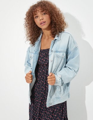 american eagle oversized jean jacket