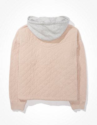 Женские куртки American Eagle AE Quilted Hooded Bomber Jacket — фото 4