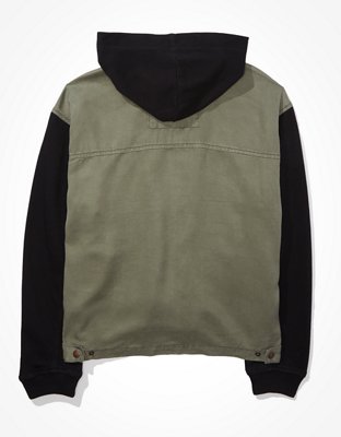 AE Fleece Sleeve Military Jacket