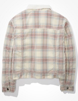 Женские куртки American Eagle AE Sherpa Lined Corduroy Jacket — фото 4