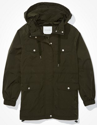 Женские куртки American Eagle AE Rain Jacket — фото 3