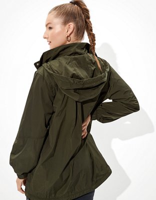 Женские куртки American Eagle AE Rain Jacket — фото 2