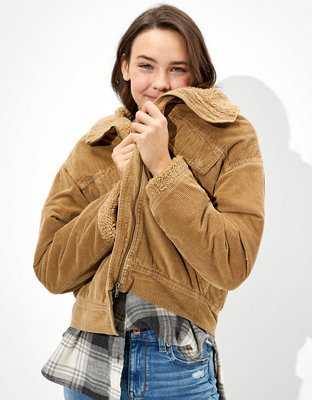 AE Sherpa Lined Corduroy Jacket