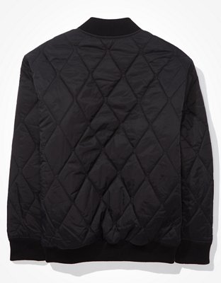 Женские куртки American Eagle AE Quilted Bomber Jacket — фото 4