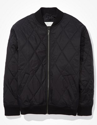 AE Quilted Bomber Jacket