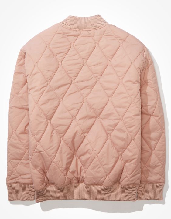 AE Quilted Bomber Jacket