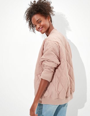 AE Quilted Bomber Jacket