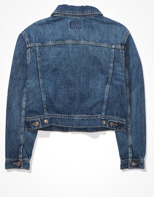 Женские куртки American Eagle AE Denim 70's Boyfriend Jacket — фото 4