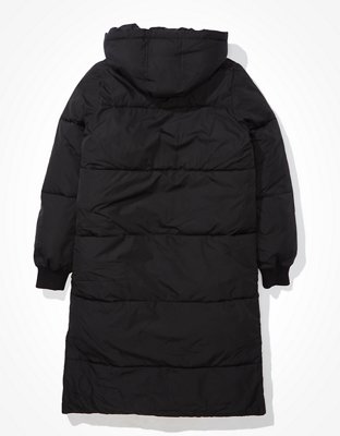 Женские куртки American Eagle AE Long Puffer Coat — фото 4