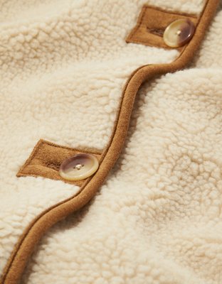 Женские куртки American Eagle AE Sherpa Parka — фото 6