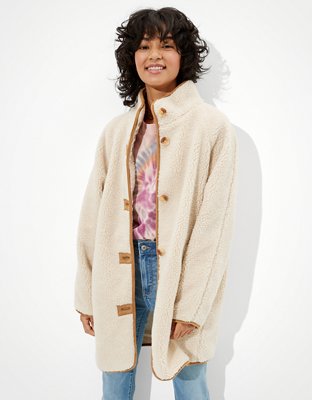 Женские куртки American Eagle AE Sherpa Parka — фото 5
