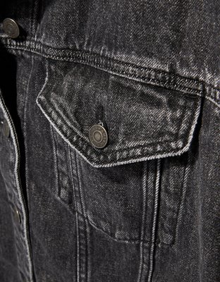 Женские куртки American Eagle Disney X AE Boyfriend Denim Jacket — фото 6