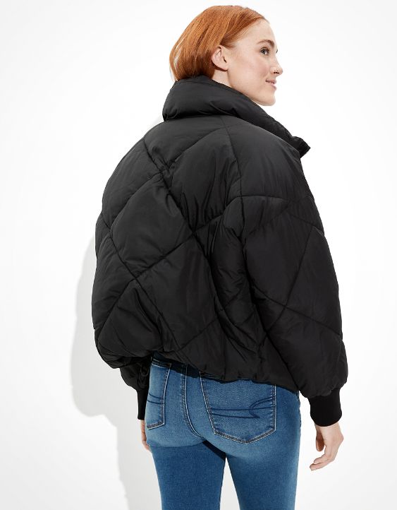 AE Quilted Reversible Puffer Jacket