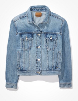 american eagle jean jacket womens