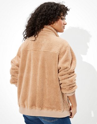 Женские куртки American Eagle AE Sherpa Bomber Jacket — фото 2