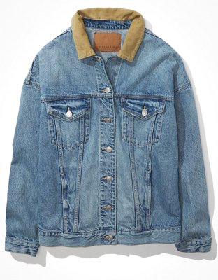 AE Corduroy Boyfriend Denim Jacket