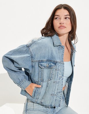AE Cropped Denim Jacket