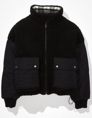 Женские куртки American Eagle AE Reversible Puffer Jacket — фото 6