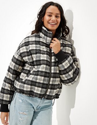 Женские куртки American Eagle AE Reversible Puffer Jacket — фото 7