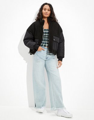Женские куртки American Eagle AE Reversible Puffer Jacket — фото 5