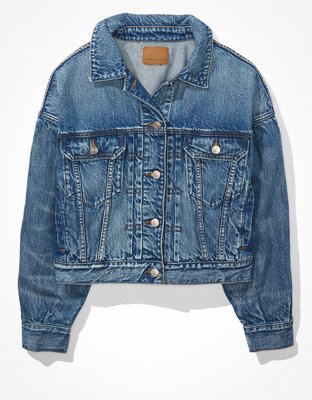 AE Black Denim Jacket