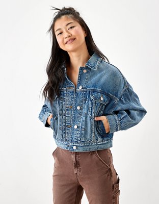 AE Cropped Denim Jacket