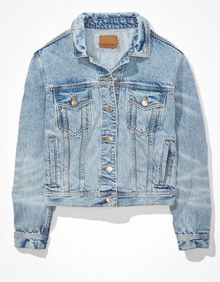 AE Classic Light-Wash Denim Jacket