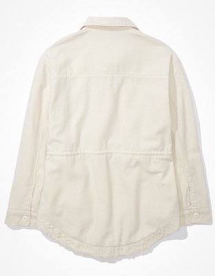 American Eagle AE Boyfriend Military Shacket — фото 4