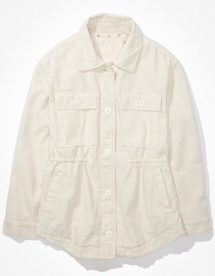 American Eagle AE Boyfriend Military Shacket — фото 3