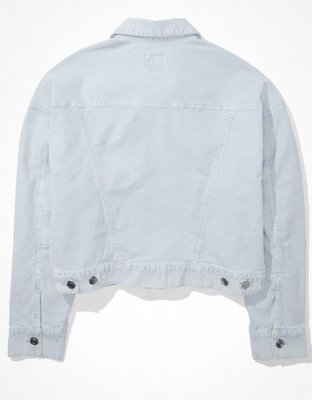Женские куртки American Eagle AE Tomgirl Cropped Corduroy Jacket — фото 4