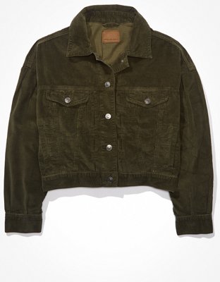 AE Cropped Corduroy Jacket
