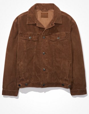 Женские куртки American Eagle AE '90s Boyfriend Oversized Corduroy Jacket — фото 3