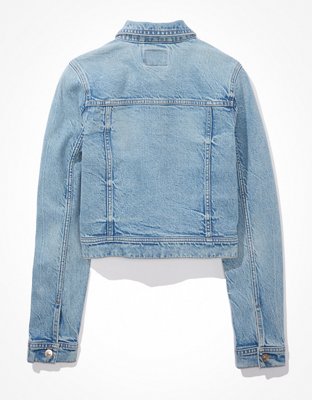 AE Shrunken Cropped Denim Jacket