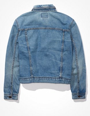 AE Medium Wash Classic Denim Jacket