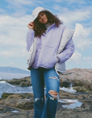 AE Popover Puffer Jacket