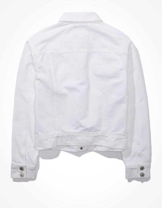 AE Classic White Denim Jacket